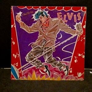 Elvis Presley album on vinyl